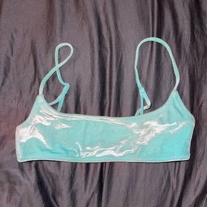 Baby Blue Triangl Bathing Suit